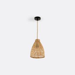 Aleandro 20cm Diameter Bamboo Ceiling Light