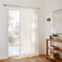 Nyong Voile Panel with Pencil Pleat and Wave - thumbnail 3