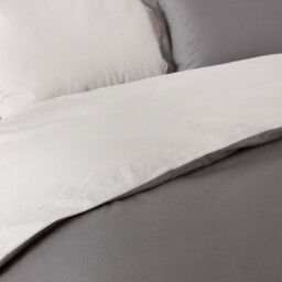 Two-Tone Cotton Duvet Cover - thumbnail 2