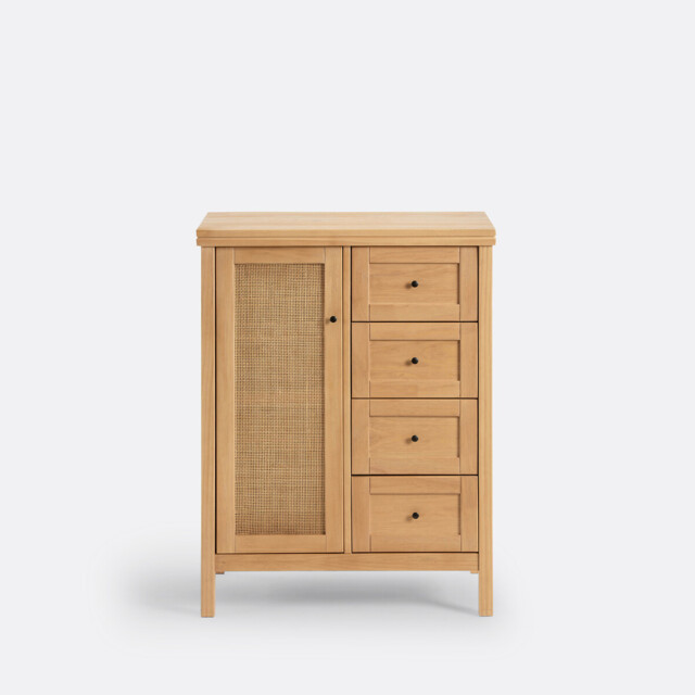 Gabin Dresser, 1 Cupboard & 4 Drawers - image 1