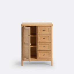 Gabin Dresser, 1 Cupboard & 4 Drawers - thumbnail 4