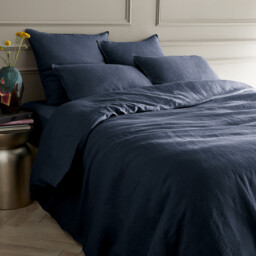 Elina Washed Linen Duvet Cover - thumbnail 1