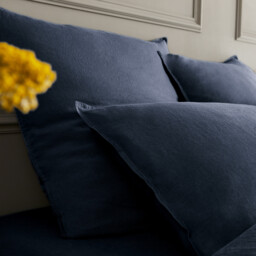 Elina Washed Linen Duvet Cover - thumbnail 4