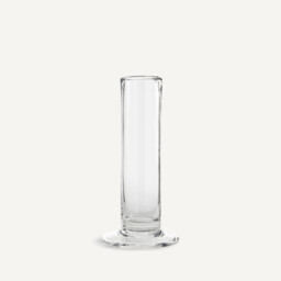 Stille Straight Cylindrical Vase in Glass H24cm - thumbnail 1