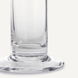 Stille Straight Cylindrical Vase in Glass H24cm - thumbnail 3