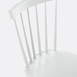 Set of 2 Jyko Spindle Back Chairs in Solid Rubberwood - thumbnail 3