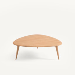 Théoleine Solid Oak Coffee Table, Large Model - thumbnail 3