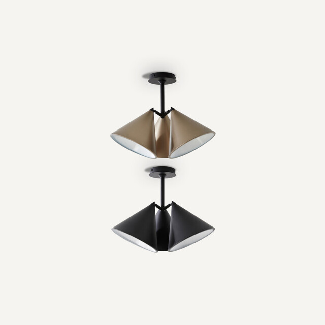 Moke 3-Cone Ceiling Light - image 1