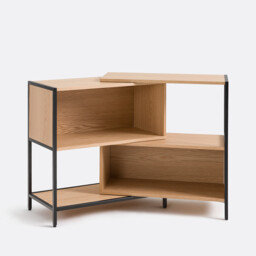 Volga Oak Veneered Modular/Extending Console Table - thumbnail 4