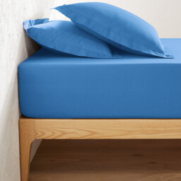 Scenario Plain Cotton Fitted Sheet For Deep Mattresses (32cm)