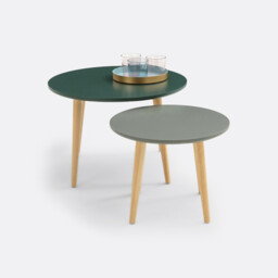 Set of 2 Jimi Semi-Nesting Coffee Tables
