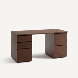 Working Walnut Veneer Desk Tray, Length 150cm - thumbnail 3
