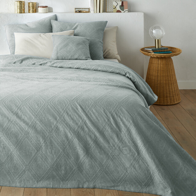 Indo Cotton Jacquard Bedspread - image 1