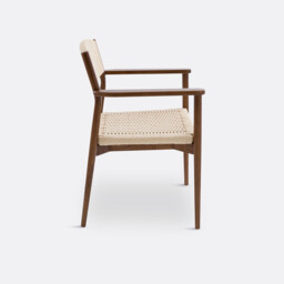Dorau Weaving & Solid Ash Table Armchair - thumbnail 3