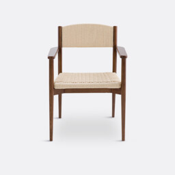 Dorau Weaving & Solid Ash Table Armchair - thumbnail 2