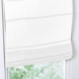 Linen/Cotton Muslin Roman Blind