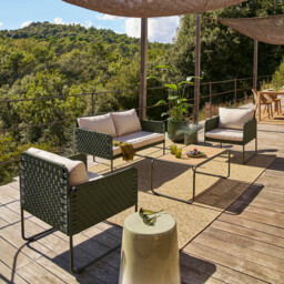 Milas Jute-Effect Indoor/Outdoor Rug - thumbnail 2