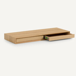 Archivita XL Desk in Oak Veneer L110cm - thumbnail 4