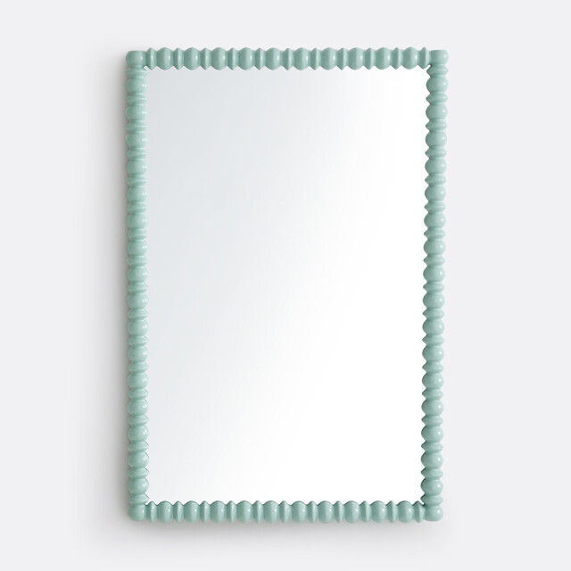 Lomia 61.5 X 91.5cm Lacquered Wood Mirror - image 1
