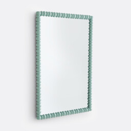 Lomia 61.5 X 91.5cm Lacquered Wood Mirror - thumbnail 3
