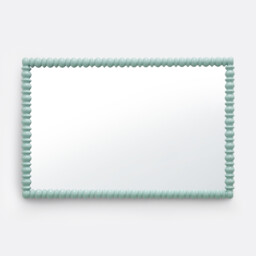 Lomia 61.5 X 91.5cm Lacquered Wood Mirror - thumbnail 4