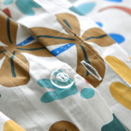 Dino Dinosaur Print 30% Recycled Cotton Child's Duvet Cover - thumbnail 4