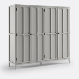 Eugénie 4-Door Wardrobe - thumbnail 1