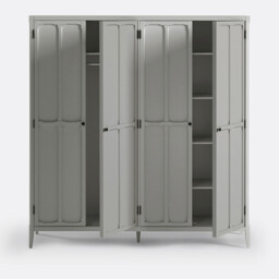 Eugénie 4-Door Wardrobe - thumbnail 3
