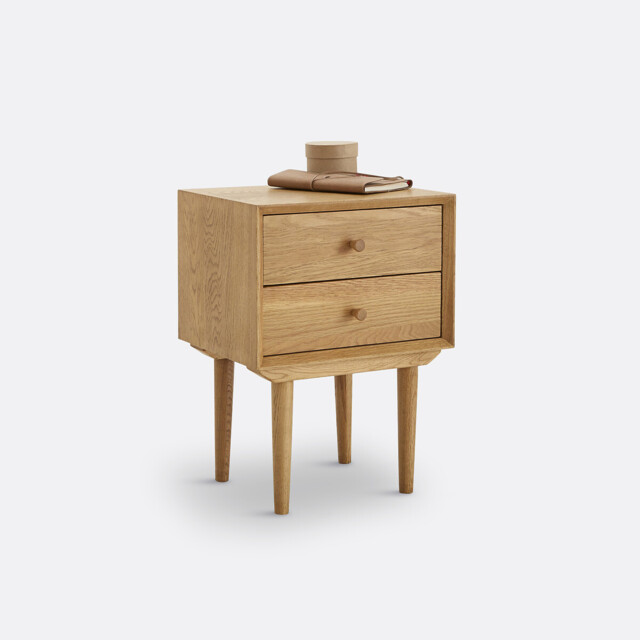 Quilda Vintage Bedside Table - image 1