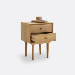 Quilda Vintage Bedside Table - thumbnail 3