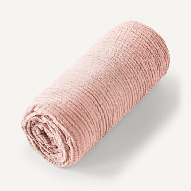 Cuddly Organic Cotton Muslin 200 Thread Count Fitted Sheet