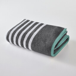 Scenario Striped 100% Cotton Towel