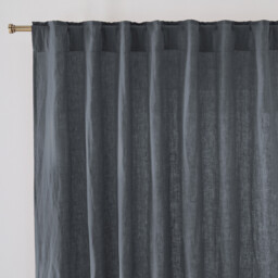 Onega Concealed Tab Top Curtain in Washed Linen - thumbnail 1