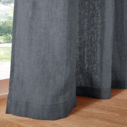 Onega Concealed Tab Top Curtain in Washed Linen - thumbnail 3