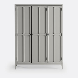 Eugénie 3-Door Wardrobe - thumbnail 2