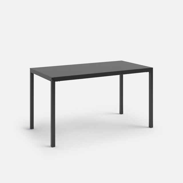Hiba Lacquered Steel Metal 4 Seater Dining Table - image 1