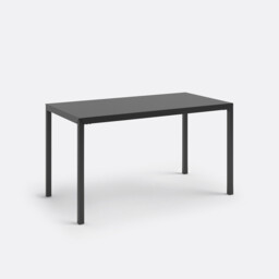 Hiba Lacquered Steel Metal 4 Seater Dining Table - thumbnail 1