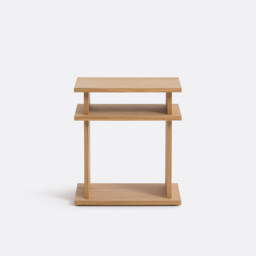 Abac Oak Veneer Side Table - thumbnail 3