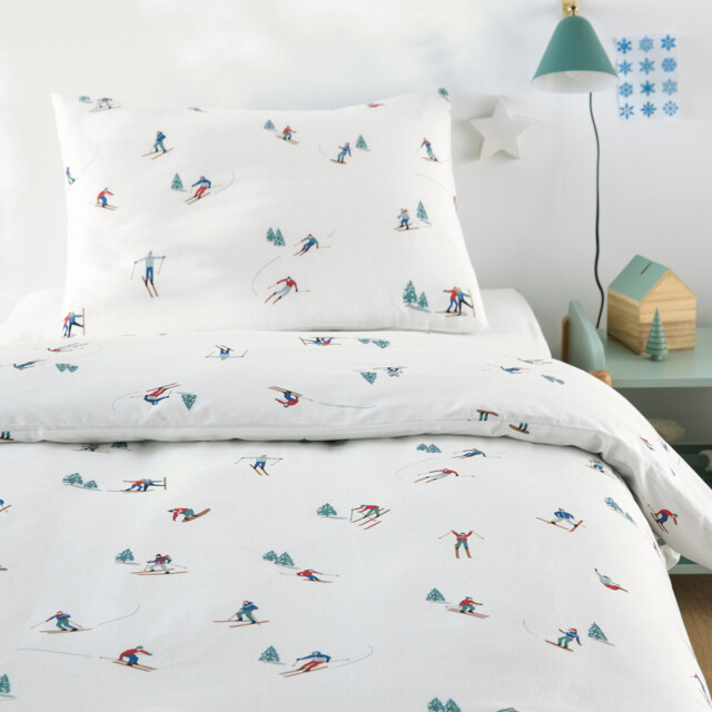 Tout Schuss 30% Recycled Cotton Child's Duvet Cover Set with Rectangular Pillowcase - image 1