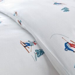 Tout Schuss 30% Recycled Cotton Child's Duvet Cover Set with Rectangular Pillowcase - thumbnail 3