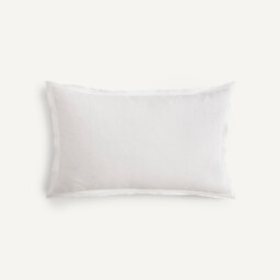 Elina Cushion Cover in Washed Linen - thumbnail 3