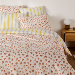 Javad Leopard Print Cotton Duvet Cover - thumbnail 1