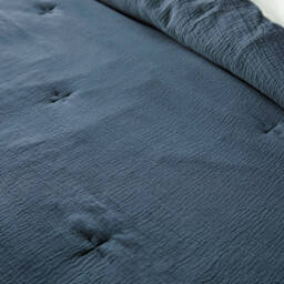 Kumla Cotton Muslin Quilted Bedspread - thumbnail 2