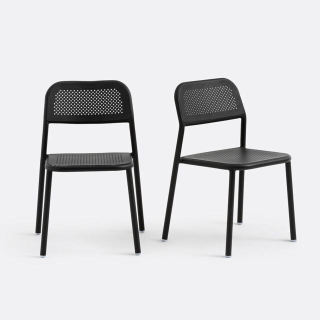 Lyona Aluminium Garden Chairs Set of 2 - image 1