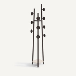 Ash and Travertine Coat Rack, Madilgo - thumbnail 4