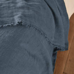 Linange Washed Linen Bedspread - thumbnail 3