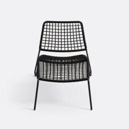 Masix Metal/Steel Lounge Chair with Braided Rope - thumbnail 3