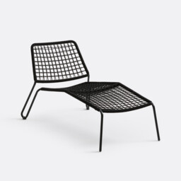 Masix Metal/Steel Lounge Chair with Braided Rope - thumbnail 1