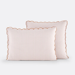 Lilou Gingham 100% Cotton Pillowcase