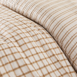 Nigel Duvet Cover in Cotton Muslin - thumbnail 4